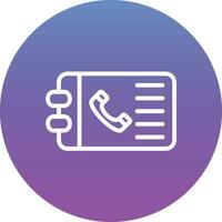 Phonebook Vector Icon