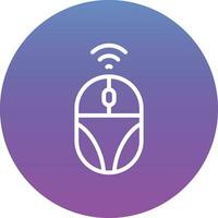 Wireless Mouse Vector Icon