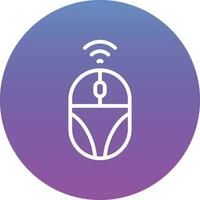 Wireless Mouse Vector Icon