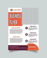 Corporate Business Agency Flyer and Luxury Business Leaflet Agency Poster Design vector