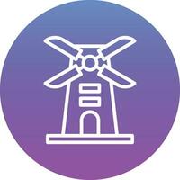 Windmill Vector Icon