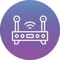 Wifi Router Vector Icon