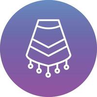 Poncho Vector Icon