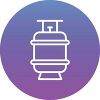 Gas Cylinder Vector Icon