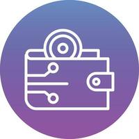 Digital Wallet Vector Icon