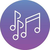 Musical Note Vector Icon