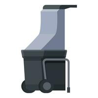 Foliage equipment shredder icon cartoon vector. Work trimmer vector