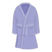 Fashion style dressing gown icon cartoon vector. Style apparel vector