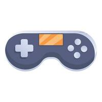 Game joystick icon cartoon vector. Console control vector