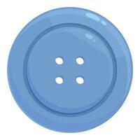 Blue sky button icon cartoon vector. Fashion dress design vector