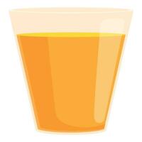 Apple cider icon cartoon vector. Glass pot drink vector