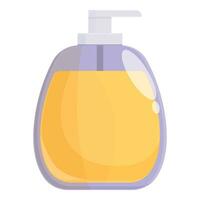 Soap dispenser icon cartoon vector. Cosmetic wash vector