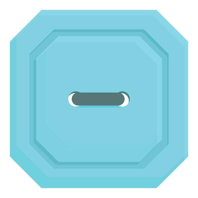 Style twine circular icon cartoon vector. Textile shirt