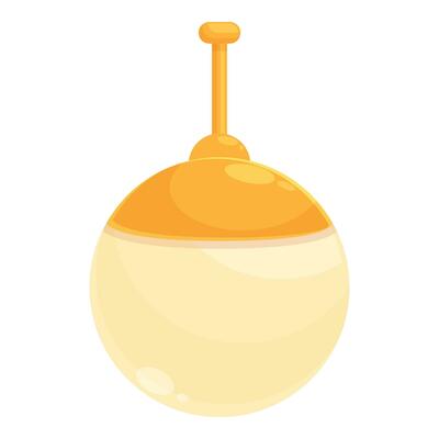 Pearl earrings icon cartoon vector. Style accessory luxury
