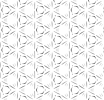 Black seamless abstract pattern. Overlay for background and backdrop. Ornamental design. PNG graphic illustration with transparent background.