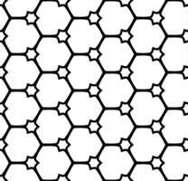 Black seamless abstract pattern. Overlay for background and backdrop. Ornamental design. PNG graphic illustration with transparent background.