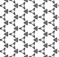 Black seamless abstract pattern. Overlay for background and backdrop. Ornamental design. PNG graphic illustration with transparent background.