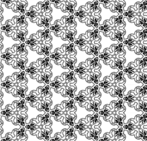 Black seamless abstract pattern. Overlay for background and backdrop. Ornamental design. PNG graphic illustration with transparent background.