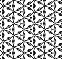 Black seamless abstract pattern. Overlay for background and backdrop. Ornamental design. PNG graphic illustration with transparent background.
