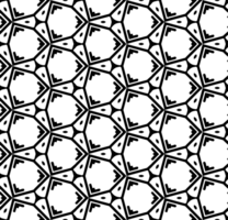 Black seamless abstract pattern. Overlay for background and backdrop. Ornamental design. PNG graphic illustration with transparent background.