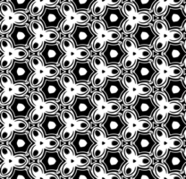 Black seamless abstract pattern. Overlay for background and backdrop. Ornamental design. PNG graphic illustration with transparent background.