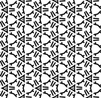 Black seamless abstract pattern. Overlay for background and backdrop. Ornamental design. PNG graphic illustration with transparent background.