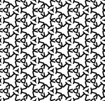 Black seamless abstract pattern. Overlay for background and backdrop. Ornamental design. PNG graphic illustration with transparent background.