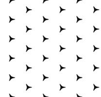 Black seamless abstract pattern. Overlay for background and backdrop. Ornamental design. PNG graphic illustration with transparent background.