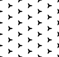 Black seamless abstract pattern. Overlay for background and backdrop. Ornamental design. PNG graphic illustration with transparent background.
