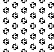 Black seamless abstract pattern. Overlay for background and backdrop. Ornamental design. PNG graphic illustration with transparent background.
