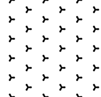 Black seamless abstract pattern. Overlay for background and backdrop. Ornamental design. PNG graphic illustration with transparent background.
