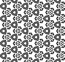 Black seamless abstract pattern. Overlay for background and backdrop. Ornamental design. PNG graphic illustration with transparent background.