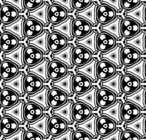 Black seamless abstract pattern. Overlay for background and backdrop. Ornamental design. PNG graphic illustration with transparent background.