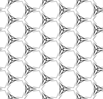 Black seamless abstract pattern. Overlay for background and backdrop. Ornamental design. PNG graphic illustration with transparent background.