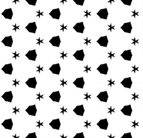 Black seamless abstract pattern. Overlay for background and backdrop. Ornamental design. PNG graphic illustration with transparent background.
