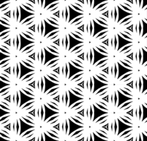 Black seamless abstract pattern. Overlay for background and backdrop. Ornamental design. PNG graphic illustration with transparent background.
