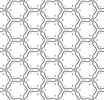 Black seamless abstract pattern. Overlay for background and backdrop. Ornamental design. PNG graphic illustration with transparent background.