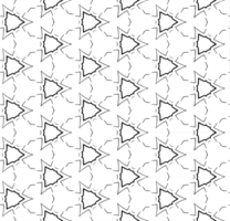 Black seamless abstract pattern. Overlay for background and backdrop. Ornamental design. PNG graphic illustration with transparent background.