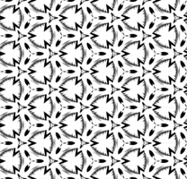Black seamless abstract pattern. Overlay for background and backdrop. Ornamental design. PNG graphic illustration with transparent background.