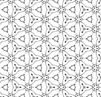 Black seamless abstract pattern. Overlay for background and backdrop. Ornamental design. PNG graphic illustration with transparent background.