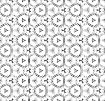 Black seamless abstract pattern. Overlay for background and backdrop. Ornamental design. PNG graphic illustration with transparent background.