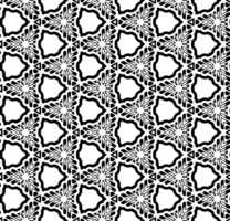 Black seamless abstract pattern. Overlay for background and backdrop. Ornamental design. PNG graphic illustration with transparent background.