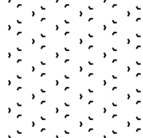Black seamless abstract pattern. Overlay for background and backdrop. Ornamental design. PNG graphic illustration with transparent background.