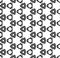 Black seamless abstract pattern. Overlay for background and backdrop. Ornamental design. PNG graphic illustration with transparent background.