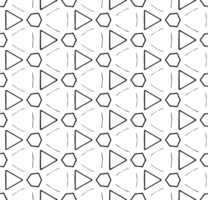 Black seamless abstract pattern. Overlay for background and backdrop. Ornamental design. PNG graphic illustration with transparent background.