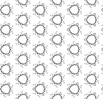 Black seamless abstract pattern. Overlay for background and backdrop. Ornamental design. PNG graphic illustration with transparent background.
