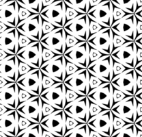 Black seamless abstract pattern. Overlay for background and backdrop. Ornamental design. PNG graphic illustration with transparent background.
