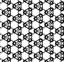 Black seamless abstract pattern. Overlay for background and backdrop. Ornamental design. PNG graphic illustration with transparent background.