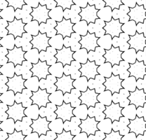 negro sin costura resumen modelo. cubrir para antecedentes y fondo. ornamental diseño. png gráfico ilustración con transparente antecedentes.