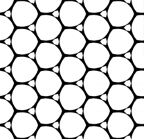 Black seamless abstract pattern. Overlay for background and backdrop. Ornamental design. PNG graphic illustration with transparent background.